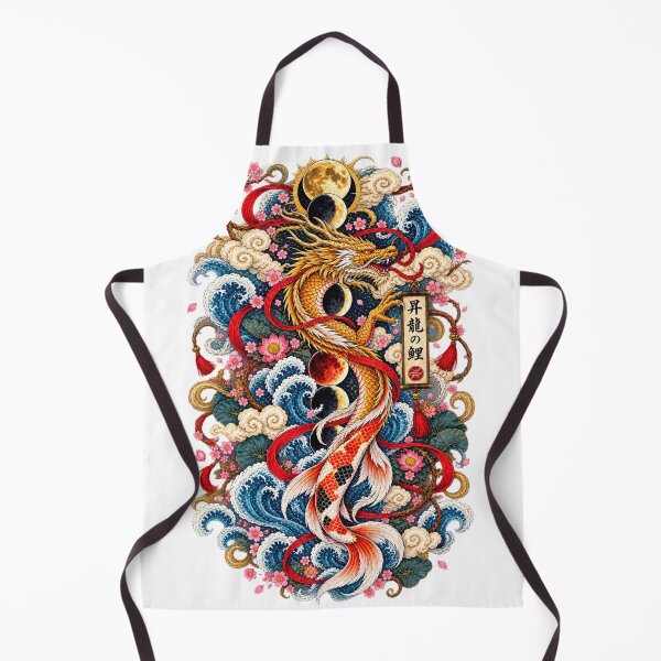Item preview, The Rise of the Carp — Ukiyo-e Japanese Art designed and sold by Substance_life.