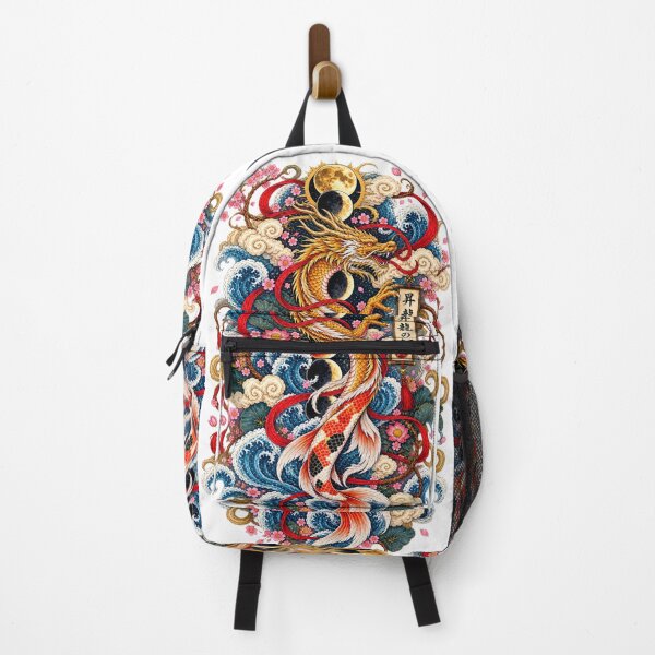 Item preview, The Rise of the Carp — Ukiyo-e Japanese Art designed and sold by Substance_life.