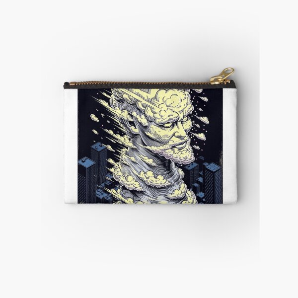 Item preview, Cloud God Surreal Storm Deity Vintage Poster designed and sold by EvanCalloway.