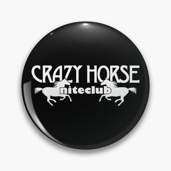Item preview, Crazy Horse (White Print) designed and sold by GritFX.