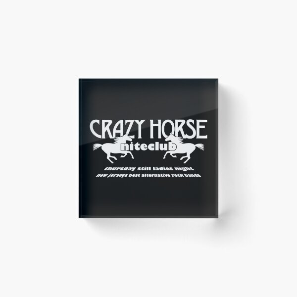 Item preview, Crazy Horse (White Print) designed and sold by GritFX.
