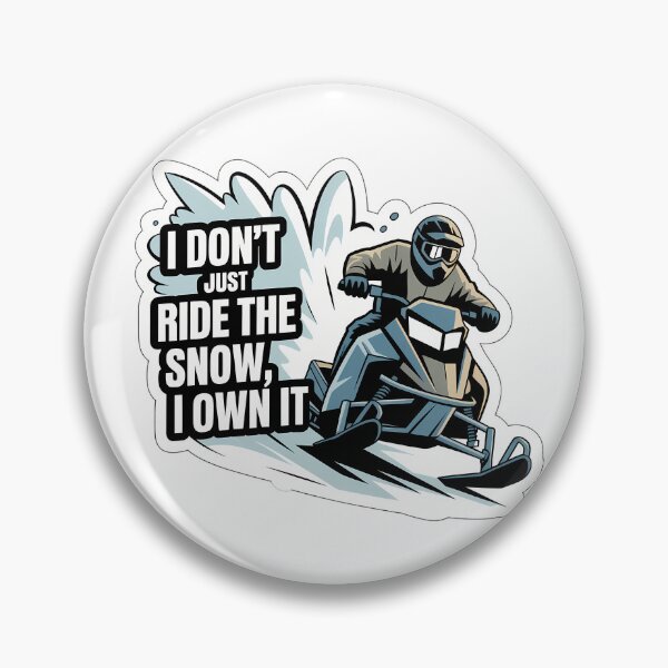 Item preview, Snowmobiling Bold Comic Quote designed and sold by NiftyWrx.
