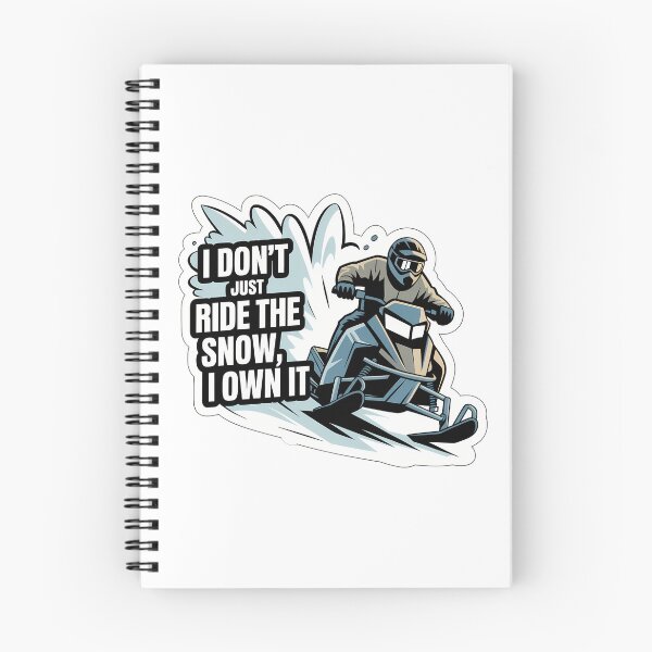 Item preview, Snowmobiling Bold Comic Quote designed and sold by NiftyWrx.