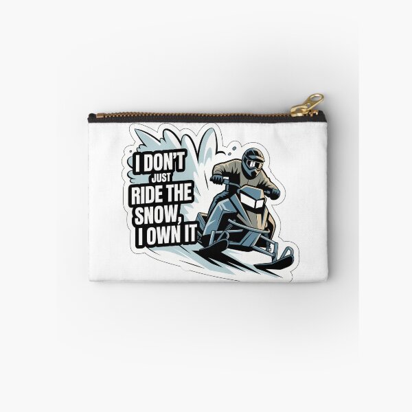 Item preview, Snowmobiling Bold Comic Quote designed and sold by NiftyWrx.