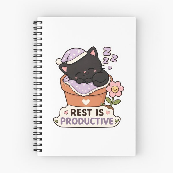 Item preview, Cute Sleeping Black Cat designed and sold by meesara.