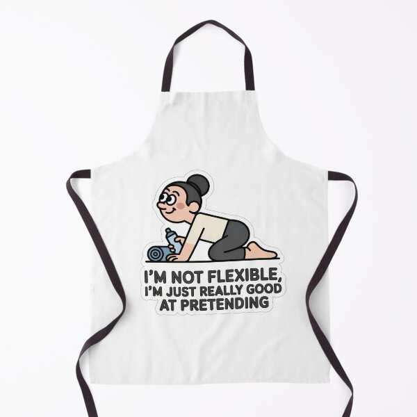 Item preview, Yoga Pose with Humorous Quote designed and sold by NiftyWrx.