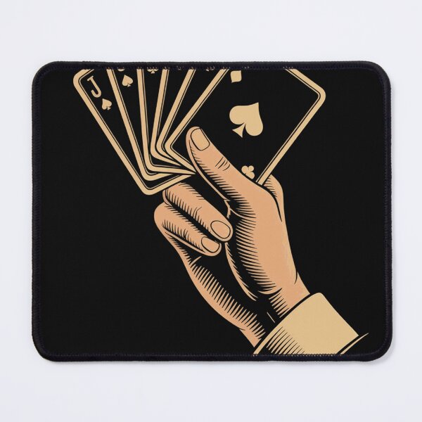 Item preview, Vintage Playing Card Hand Gambling Illustration designed and sold by EvanCalloway.