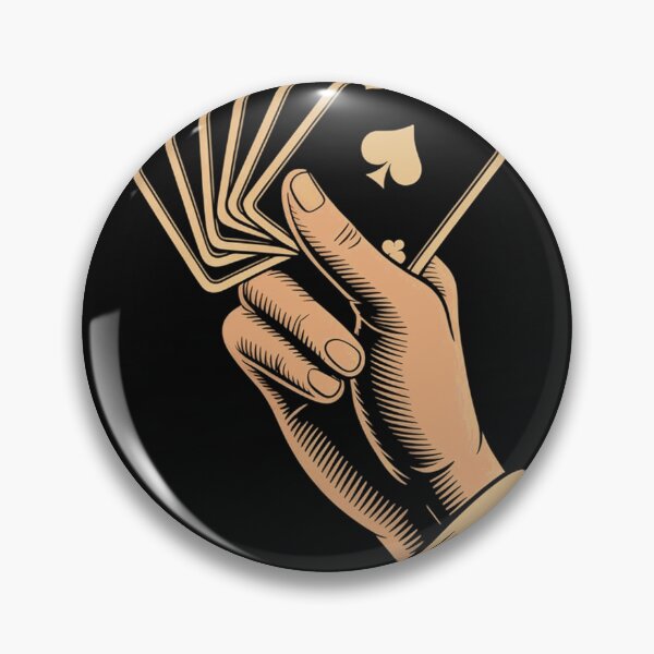 Item preview, Vintage Playing Card Hand Gambling Illustration designed and sold by EvanCalloway.