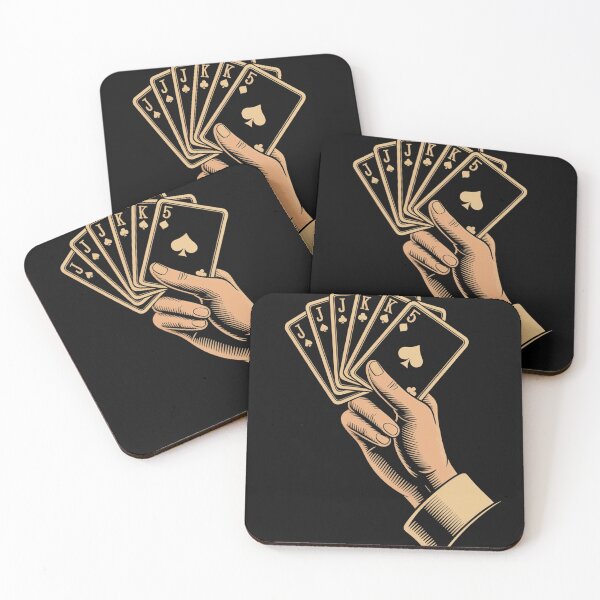 Item preview, Vintage Playing Card Hand Gambling Illustration designed and sold by EvanCalloway.