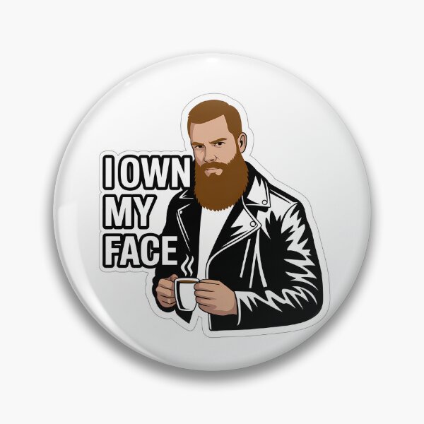 Item preview, Confident Beard Owner designed and sold by NiftyWrx.