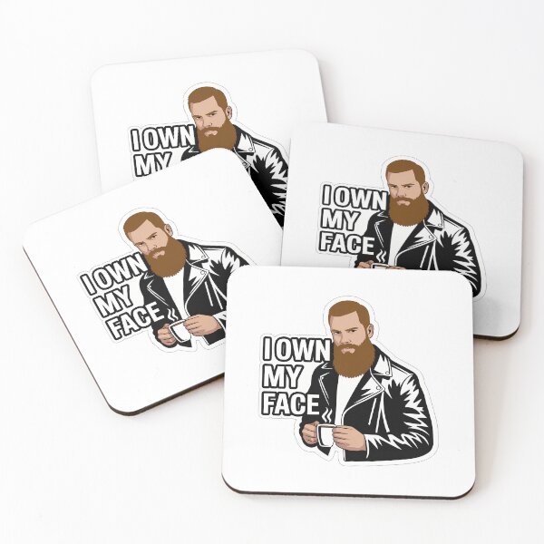 Item preview, Confident Beard Owner designed and sold by NiftyWrx.