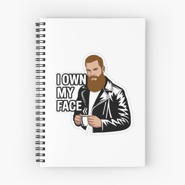Item preview, Confident Beard Owner designed and sold by NiftyWrx.