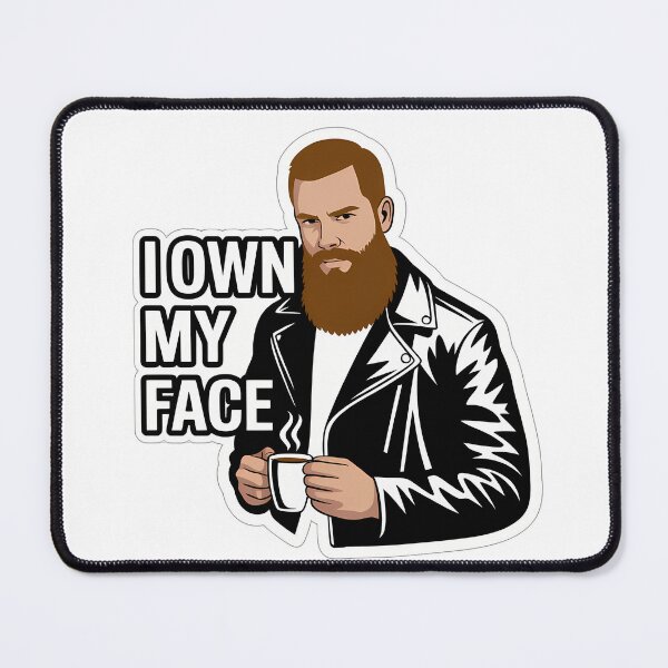 Item preview, Confident Beard Owner designed and sold by NiftyWrx.