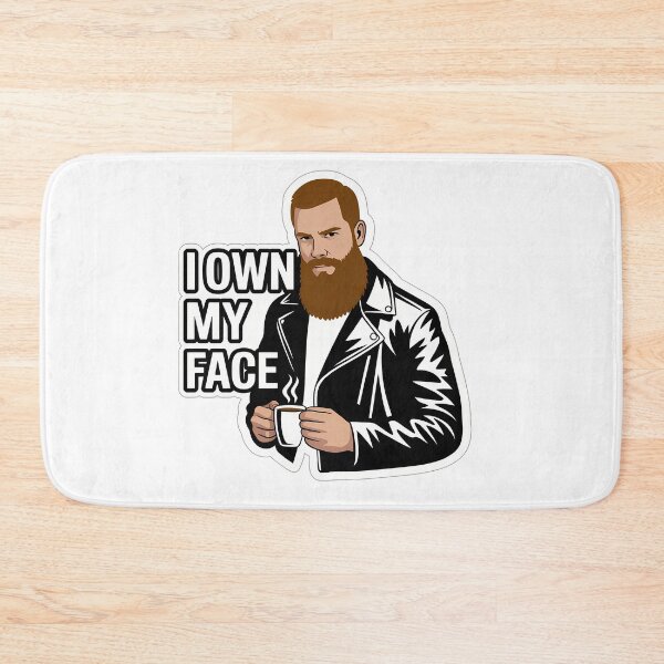 Item preview, Confident Beard Owner designed and sold by NiftyWrx.