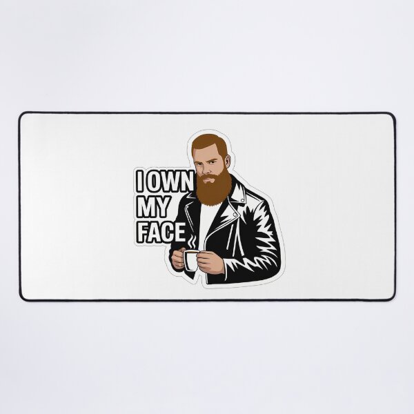 Item preview, Confident Beard Owner designed and sold by NiftyWrx.