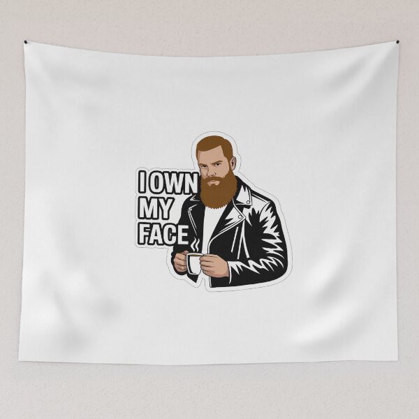 Item preview, Confident Beard Owner designed and sold by NiftyWrx.