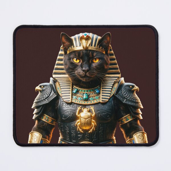 Item preview, Royal Pharaoh Cat Egyptian Warrior designed and sold by ArtatyA.