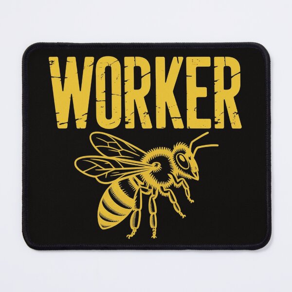 Item preview, Worker Bee Bold Yellow Vintage Graphic designed and sold by EvanCalloway.