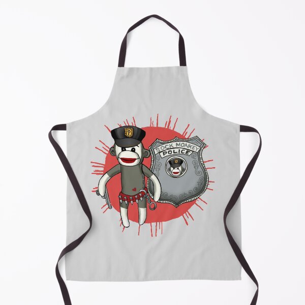 Item preview, Sock Monkey Police designed and sold by artmuvz.
