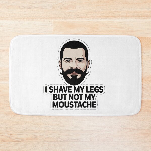 Item preview, Bold Moustache Confident Man designed and sold by NiftyWrx.