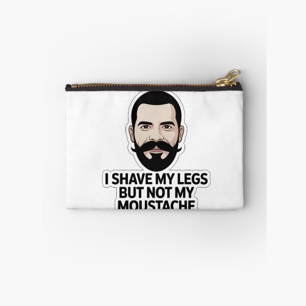 Item preview, Bold Moustache Confident Man designed and sold by NiftyWrx.