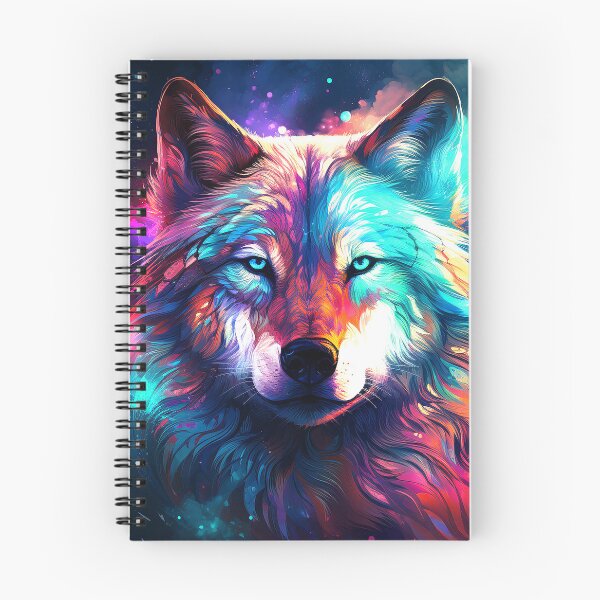 Item preview, Dreamlike Blue Moon Wolf Face At Midnight Art designed and sold by DEC02.