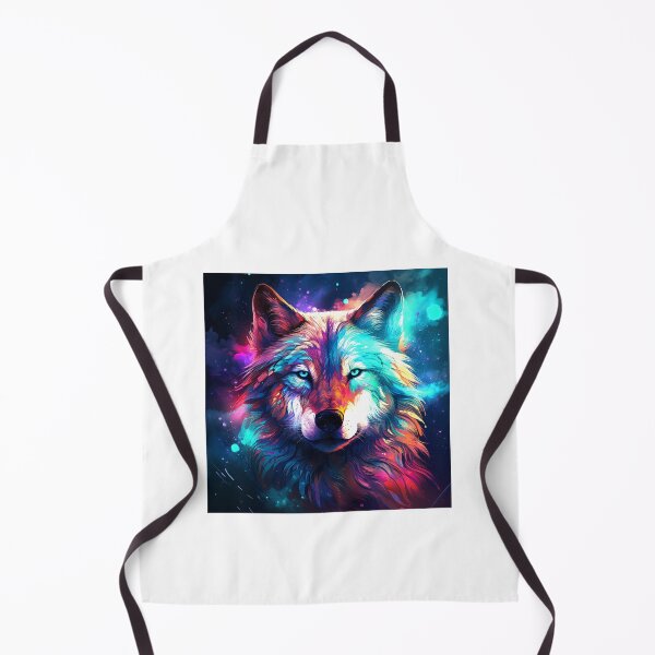 Item preview, Dreamlike Blue Moon Wolf Face At Midnight Art designed and sold by DEC02.
