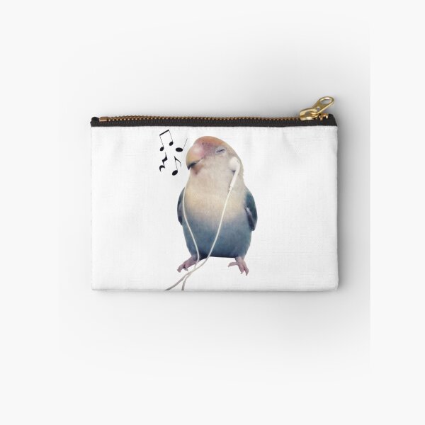 Item preview, Bird Listening to Music Cute Animal Design designed and sold by GeekMix.