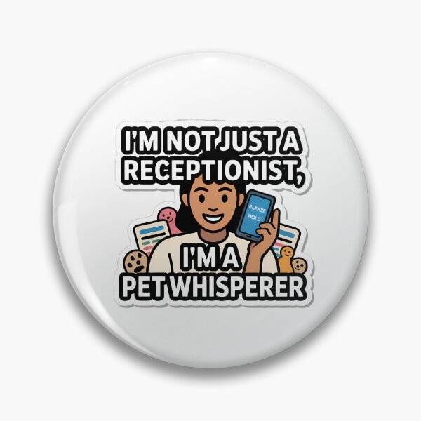 Item preview, Pet Whisperer Receptionist designed and sold by NiftyWrx.