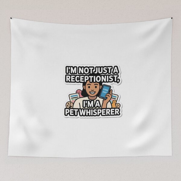 Item preview, Pet Whisperer Receptionist designed and sold by NiftyWrx.