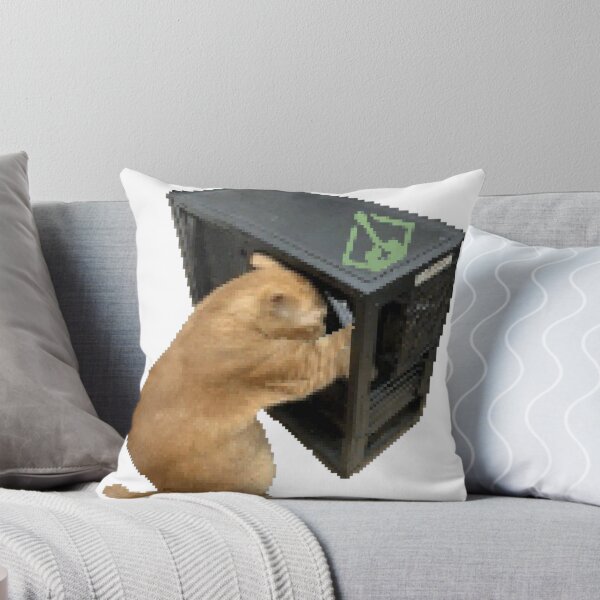 Item preview, Cat Fixing a Computer Funny Tech Support Animal Design designed and sold by GeekMix.