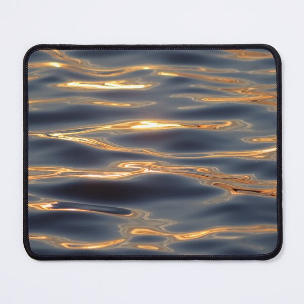Item preview, Liquid Gold on the Ocean – Golden Water Reflection Photography designed and sold by Victoria Lynn Captures.