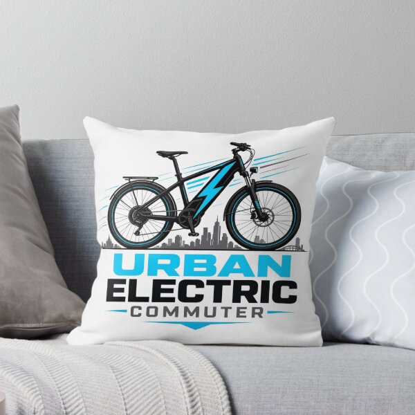 Item preview, Urban Electric Commuter E‑Bike Rider Shirt designed and sold by OMNITeeSigns.
