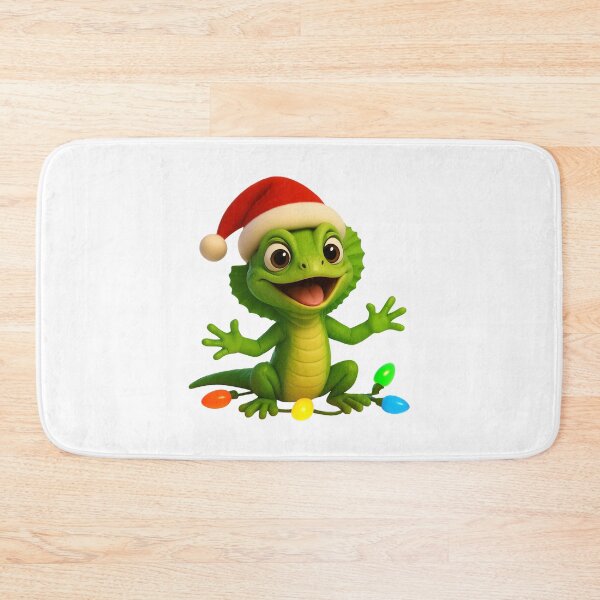 Item preview, Christmas Basilisk Lizard designed and sold by Sillytoe.