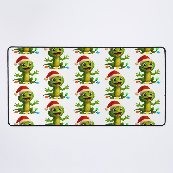 Item preview, Christmas Basilisk Lizard designed and sold by Sillytoe.