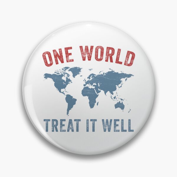 Item preview, One World - Treat It Well designed and sold by wingstar.
