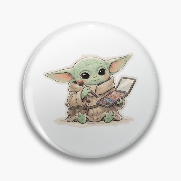Item preview, BABY YODA MAKEUP ARTIST designed and sold by LIS AND MELIVERSO.