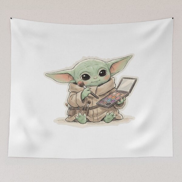 Item preview, BABY YODA MAKEUP ARTIST designed and sold by LIS AND MELIVERSO.