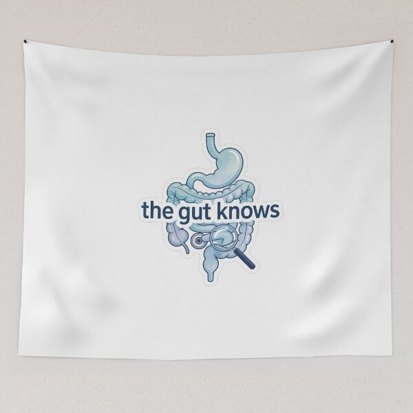 Item preview, The Gut Knows Medical Illustration designed and sold by NiftyWrx.