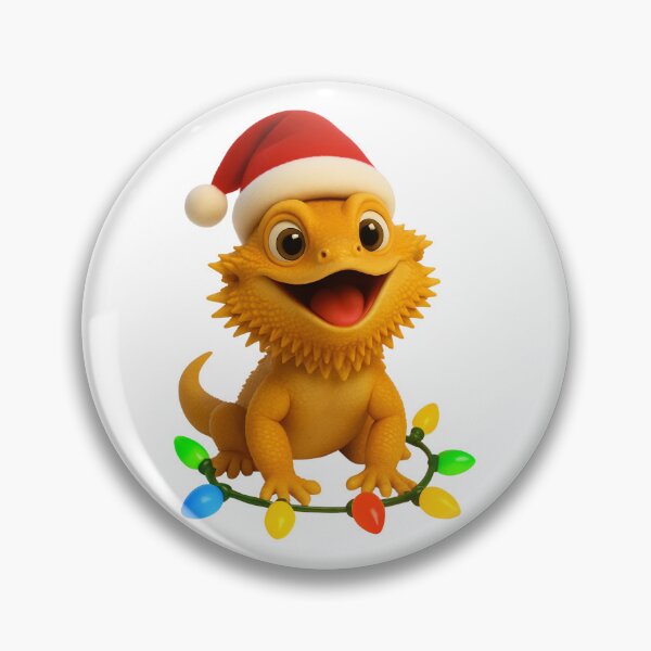Item preview, Christmas Bearded Dragon designed and sold by Sillytoe.