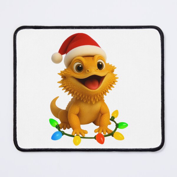 Item preview, Christmas Bearded Dragon designed and sold by Sillytoe.
