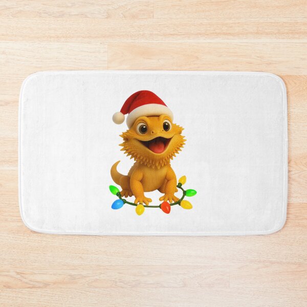 Item preview, Christmas Bearded Dragon designed and sold by Sillytoe.