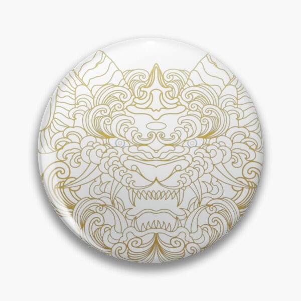 Item preview, chinese taotie mythical beast art - hand-drawn ancient creature design designed and sold by SharonGristgvf.