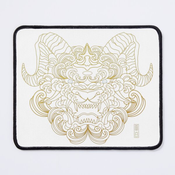 Item preview, chinese taotie mythical beast art - hand-drawn ancient creature design designed and sold by SharonGristgvf.
