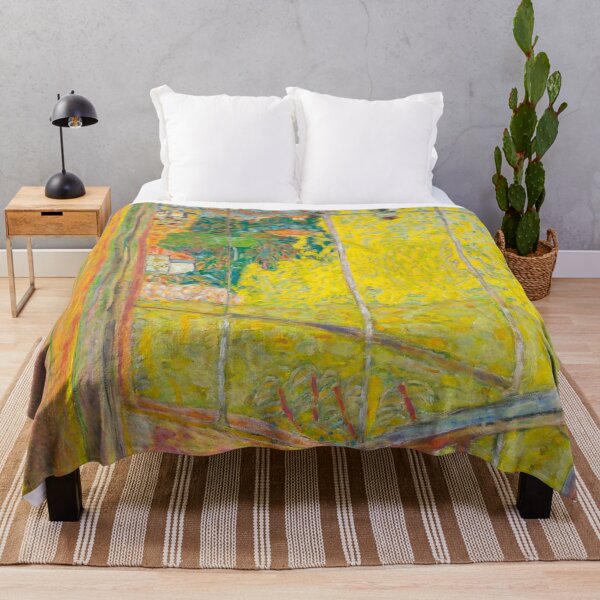 Item preview, L atelier au mimosa by Pierre Bonnard - Impressionist Window Landscape Wall Art for French Decor Lovers designed and sold by RickE.