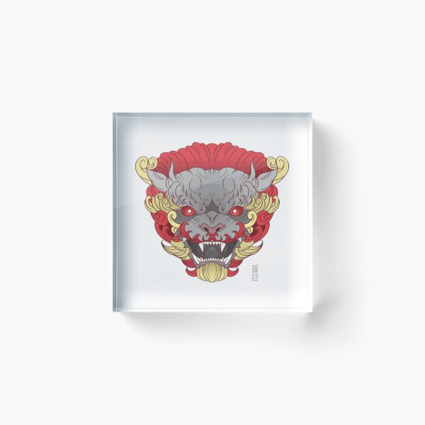 Item preview, chinese guardian lion design - tang-style foo dog illustration designed and sold by SharonGristgvf.