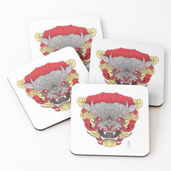 Item preview, chinese guardian lion design - tang-style foo dog illustration designed and sold by SharonGristgvf.