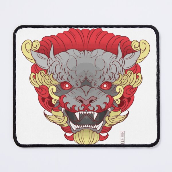Item preview, chinese guardian lion design - tang-style foo dog illustration designed and sold by SharonGristgvf.