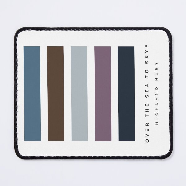 Item preview, ‘Over the Sea to Skye’ Highland Hue Palette designed and sold by The Colourful Game.
