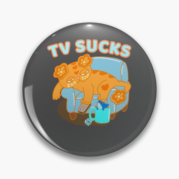 Item preview, TV Sucks designed and sold by BigfeetLittlepaws.